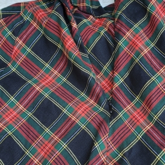 Sara Campbell vintage Tartan plaid dress‎ 8 - Picture 12 of 14